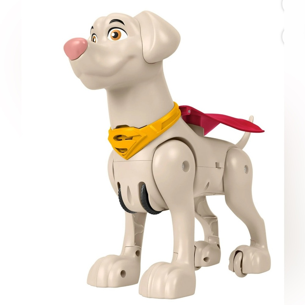 Fisher-Price DC League Super Pets Rev & Rescue Krypto Toy Sounds & Phrases EUC